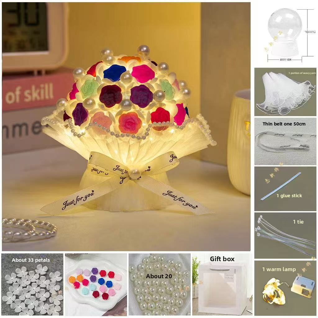 Eternal Rose LED Bouquet Lamp – Romantic Gift & Home Decor