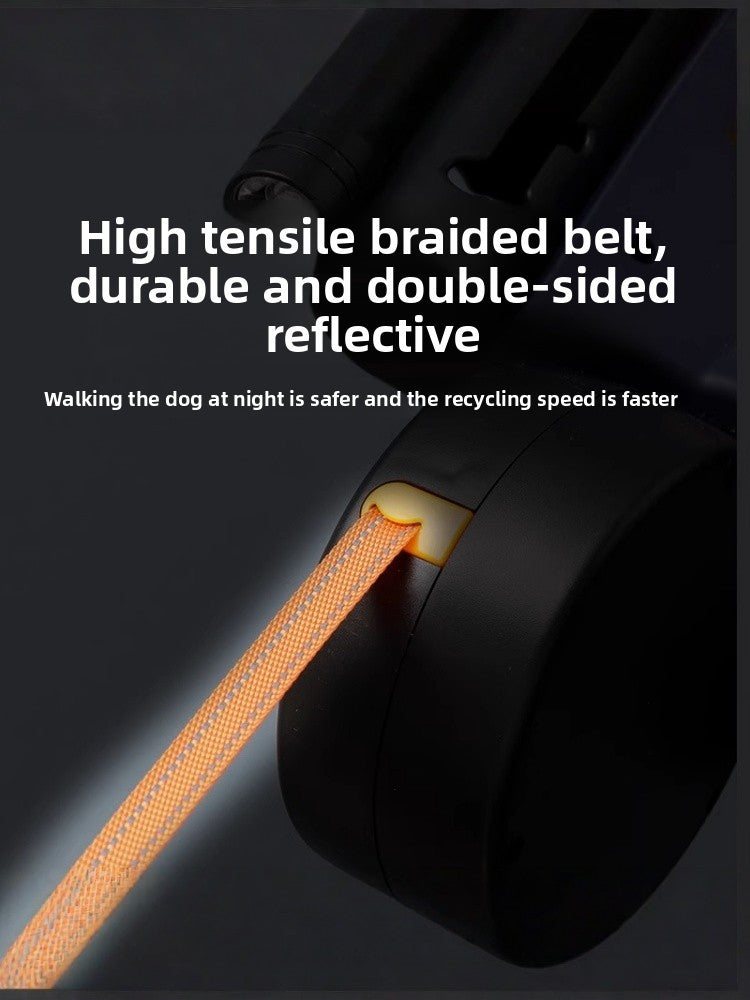 Retractable Dual Dog Leash – Anti-Tangle Double Leash for Two Dogs