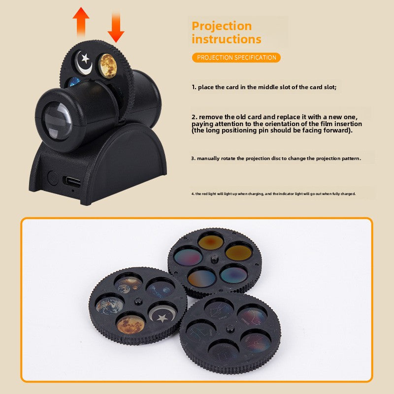 Galaxy Projector – Turn Your Room Into a Magical Starry Sky ✨