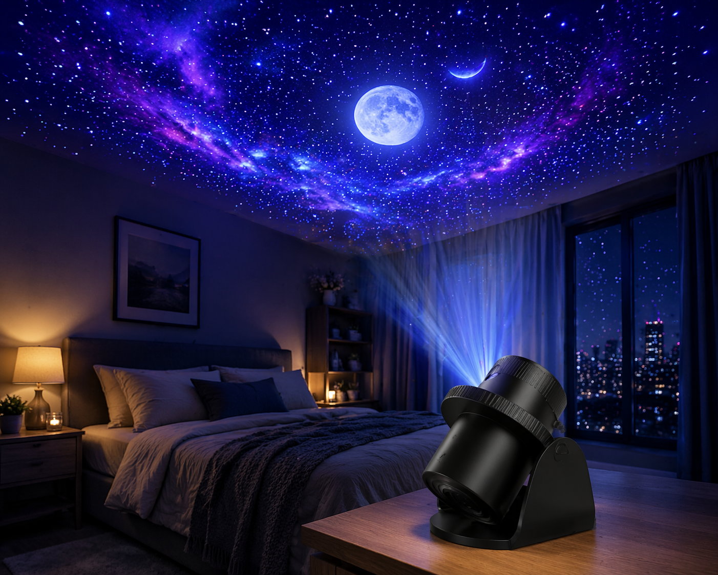 Galaxy Projector – Turn Your Room Into a Magical Starry Sky ✨