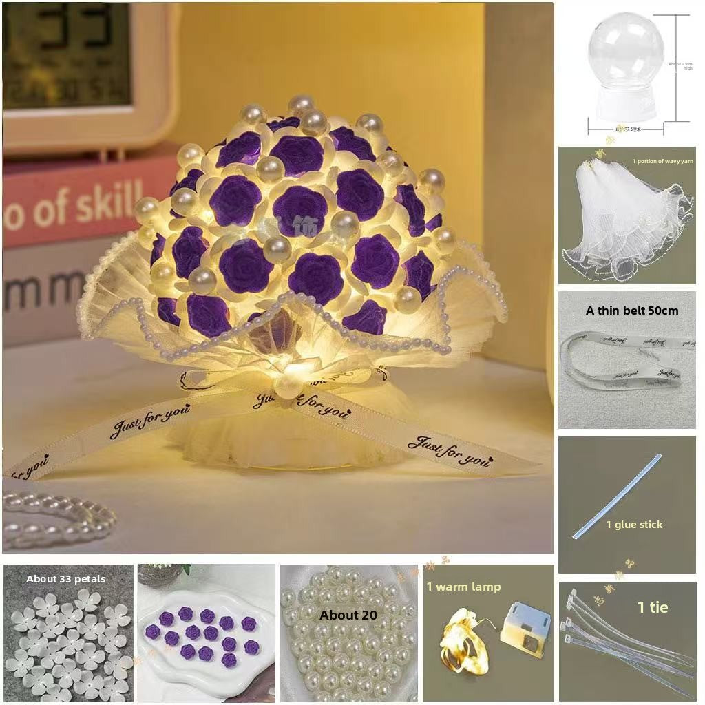 Eternal Rose LED Bouquet Lamp – Romantic Gift & Home Decor