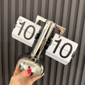 European-style Automatic Flip Clock with Quartz Movement