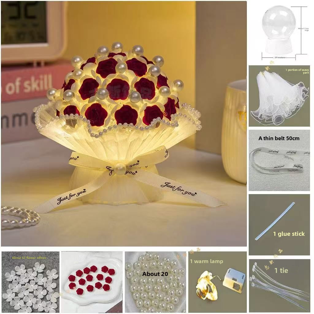 Eternal Rose LED Bouquet Lamp – Romantic Gift & Home Decor